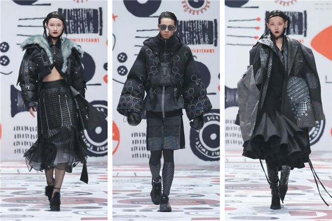 江西服裝學(xué)院2024服裝設(shè)計畢業(yè)作品亮相中國國際大學(xué)生時裝周