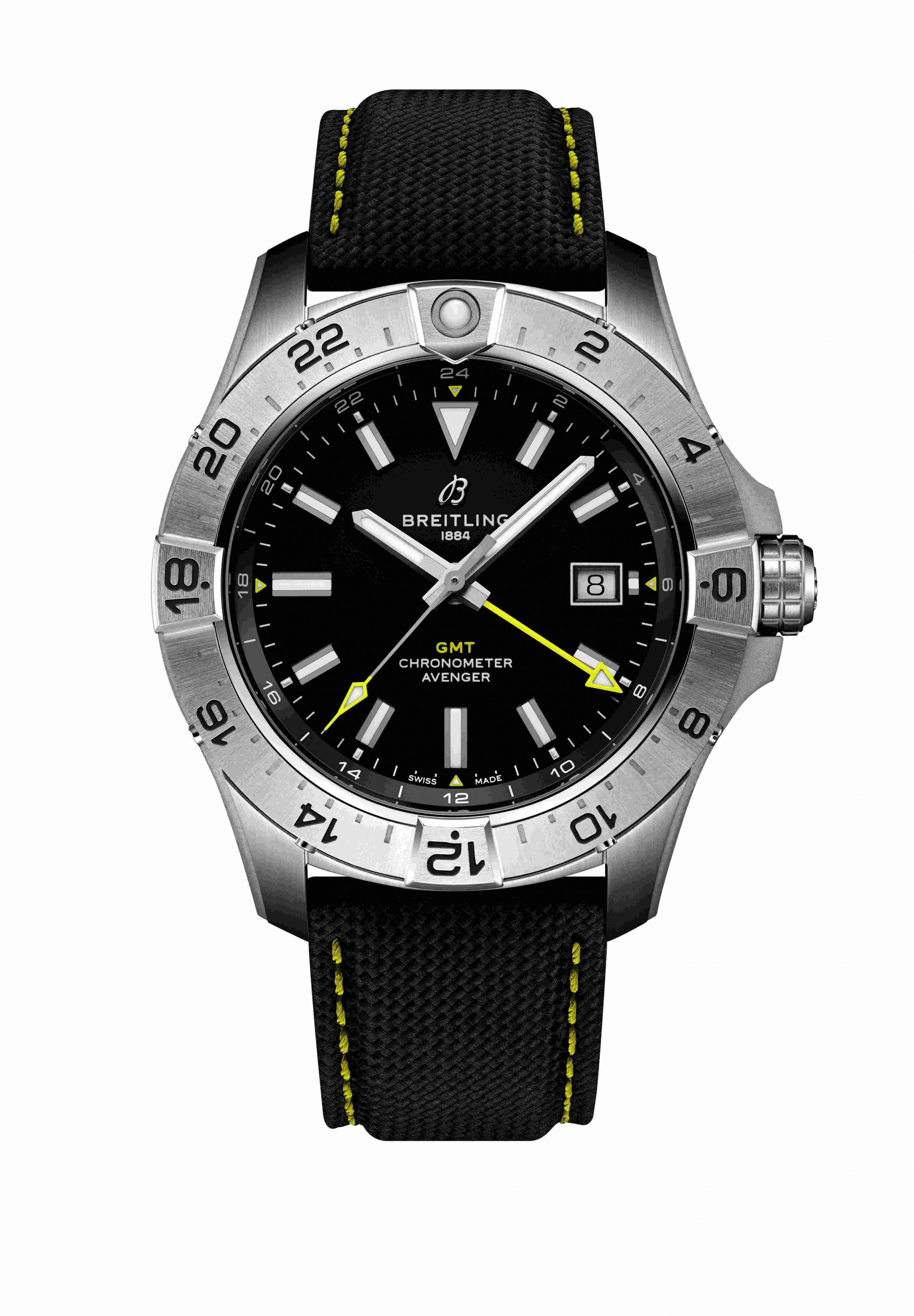 百年靈推出復(fù)仇者GMT自動(dòng)機(jī)械腕表44限量版 專供電商渠道