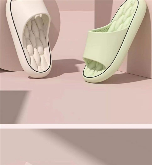 防滑不臭腳 厚底居家情侶拖鞋大促：券后僅需8.5元