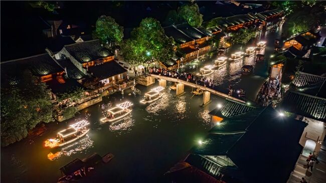 龍舟花燈船、非遺游園會、限定五黃宴……烏鎮(zhèn)景區(qū)端午活動上新