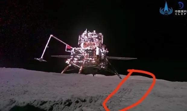 月球上嫦娥六號這張合影是誰拍的，嫦娥拍的月球照片 6