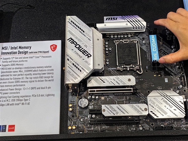 微星主板首秀CAMM2、Mini_CUDIMM兩大革命性內(nèi)存！下代普及四大徒手DIY設(shè)計