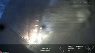 星艦今晚又燒破了 但馬斯克說這是史詩級成功