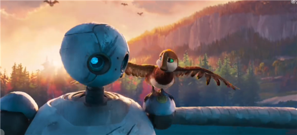 夢(mèng)工場(chǎng)又一力作！電影《荒野機(jī)器人》發(fā)布全新預(yù)告