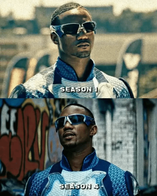 《黑袍糾察隊(duì)》第四季和首季主演對(duì)比：星光、MM變化最大