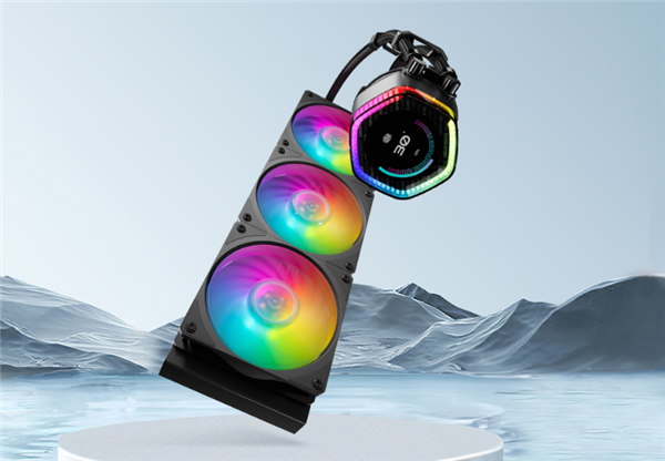 酷冷至尊推出MasterLiquid 360 冰界幻屏水冷：支持二代ARGB燈效