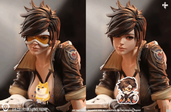 《守望先鋒》獵空手辦身材超火辣！售價(jià)約2545元