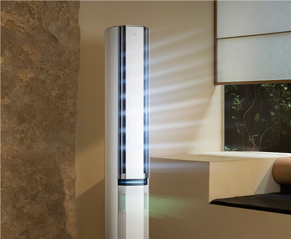 7999元 米家空調(diào)新風(fēng)Pro雙出風(fēng)立式3匹冰晶白上市：四分區(qū)獨(dú)立控風(fēng)