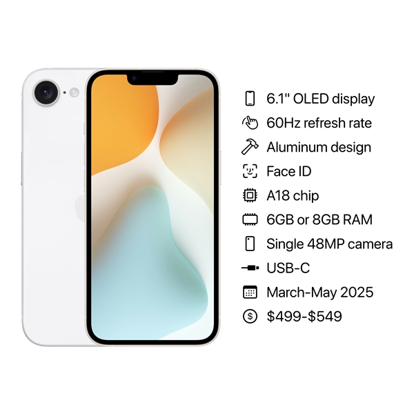 性價比iPhone重出江湖！曝iPhone SE 4 10月量產(chǎn)