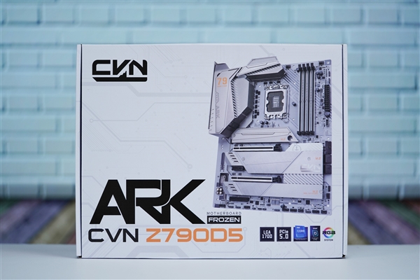支持i9-14900K！七彩虹VCN Z790D5 ARK FROZEN方舟主板圖賞