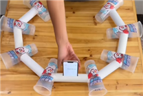 男子用奶茶杯打造8D環(huán)繞音箱 哈曼卡頓坐不住了：你玩了我玩啥