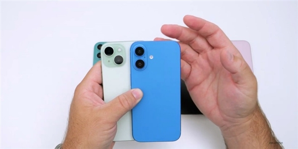 蘋果iPhone 16機(jī)模上手：共5款配色 背部設(shè)計(jì)大改