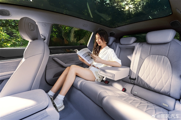 全球唯一超級增程C級智能獵裝轎車！哪吒S獵裝車官圖公布