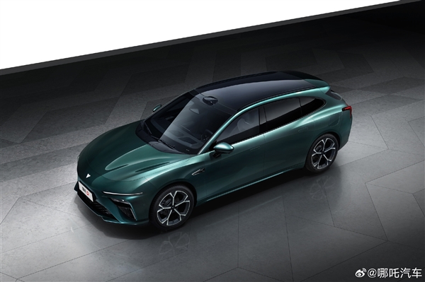 全球唯一超級增程C級智能獵裝轎車！哪吒S獵裝車官圖公布