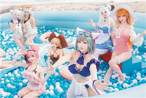 《碧藍(lán)航線》港區(qū)盛夏清涼節(jié)返圖：Coser風(fēng)姿絕美