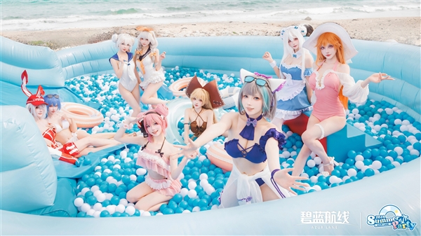 《碧藍(lán)航線》港區(qū)盛夏清涼節(jié)返圖：Coser風(fēng)姿絕美