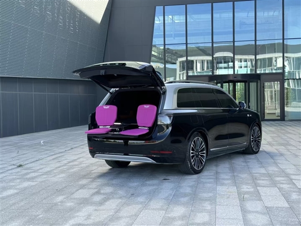 疑問界M9五座版實(shí)車曝光：庫里南同款“攬境座椅”首次公開