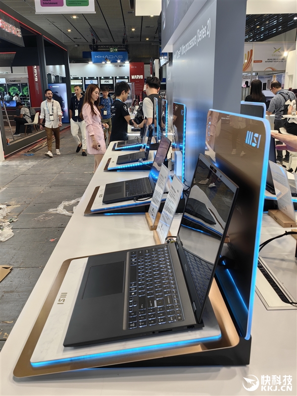 微星展示四款酷睿Ultra 200V筆記本：13-16寸全都有、輕至990克