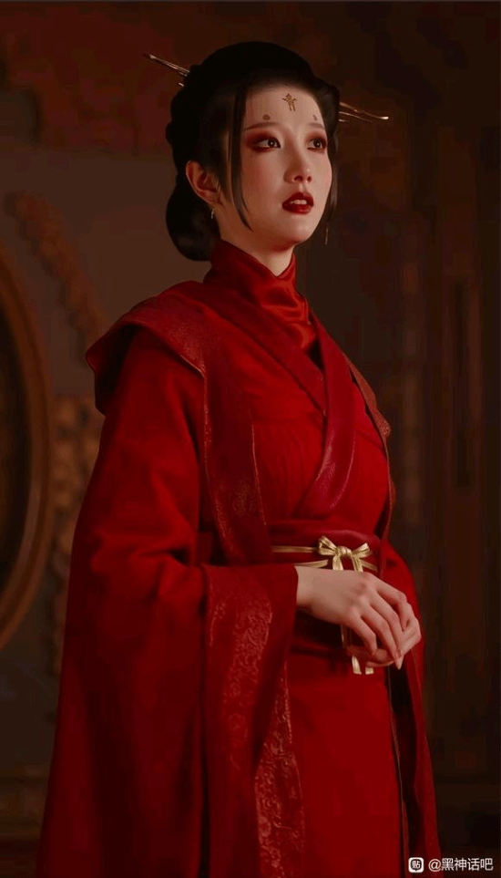 玩家分享《黑神話》四妹紅色嫁衣圖：超絕人妻感驚艷