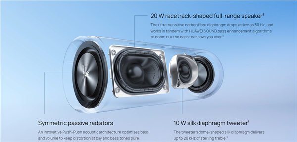 戶外聽歌神器！華為Sound Joy 2宣布9月24日發(fā)布：26小時(shí)續(xù)航 IP67防水