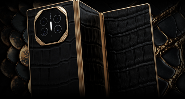 24K金機身！Caviar推出奢華定制版華為Mate XT非凡大師三折疊手機：8.9萬起