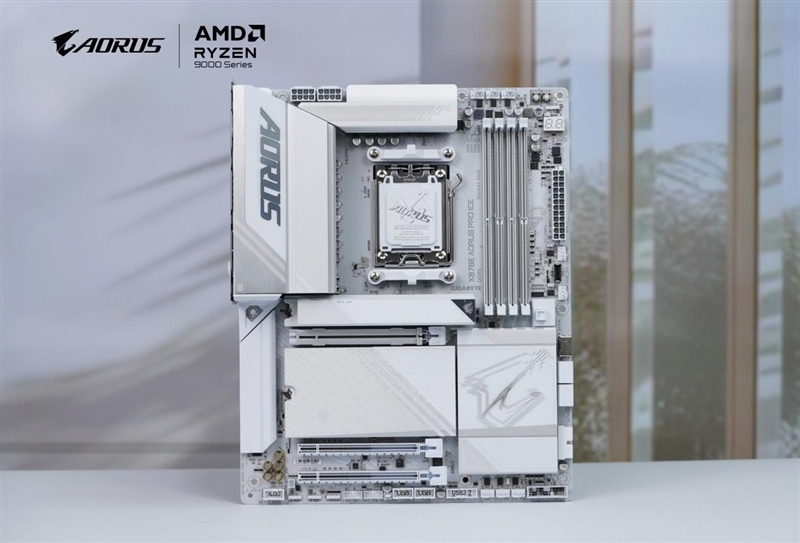 首款真正全白主板！技嘉X870E AORUS PRO ICE電競(jìng)冰雕首發(fā)評(píng)測(cè)：性能超上代旗艦