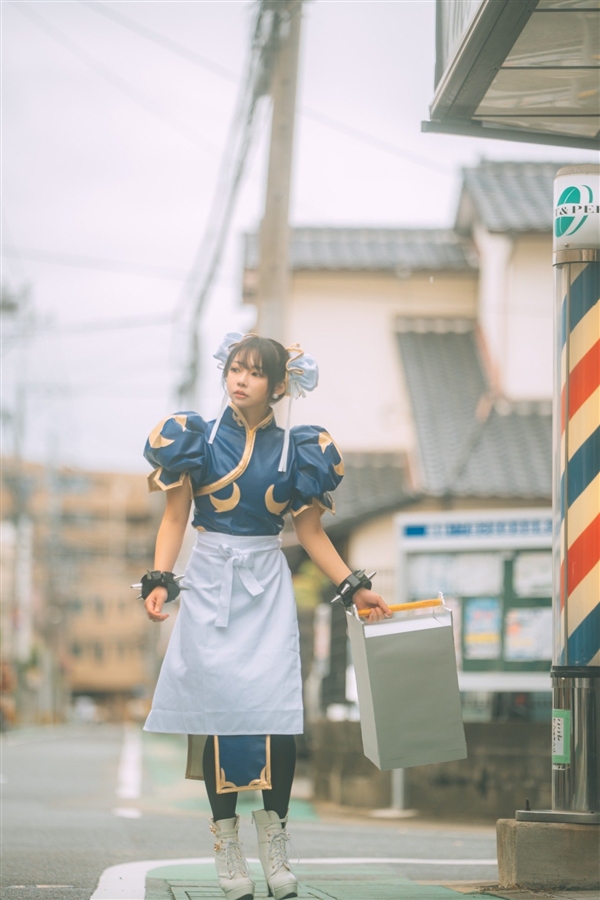 日本美女腿姐COS《街霸》春麗：肉腿完美還原