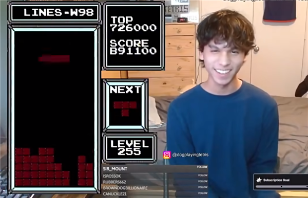 全球首個！16歲男孩通關俄羅斯方塊：255級后重啟變0