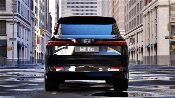 雷克薩斯風(fēng)格顯著 騰勢N9非官方渲染圖發(fā)布：要打問界M9、理想L9