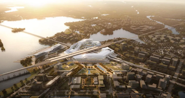 全國首座六邊形立體交通樞紐綜合體：蘇州南站正式亮相！