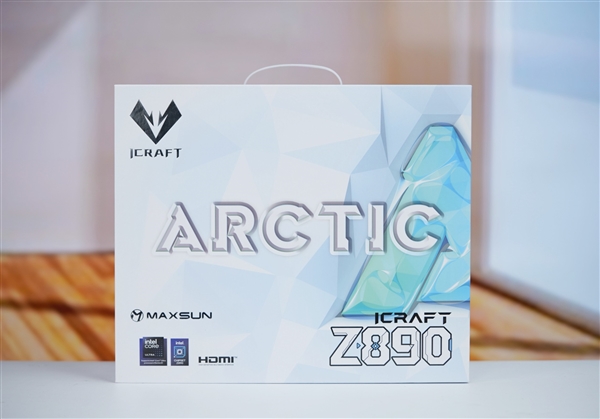 白色海景房必備！銘瑄Z890 Arctic主板圖賞
