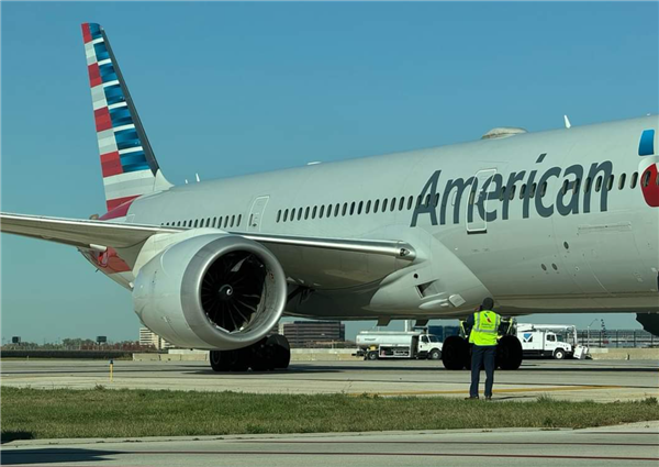 美國一波音787客機發(fā)動機吸入行李集裝箱 事故原因太巧合