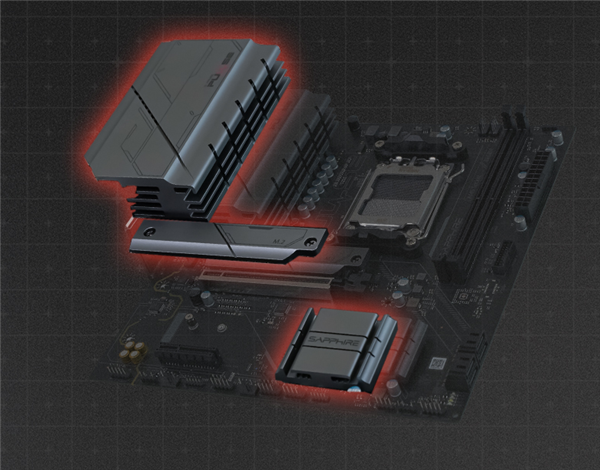 中國內(nèi)地獨享！藍寶石也做主板 就是太慢了：首次發(fā)布AMD B650