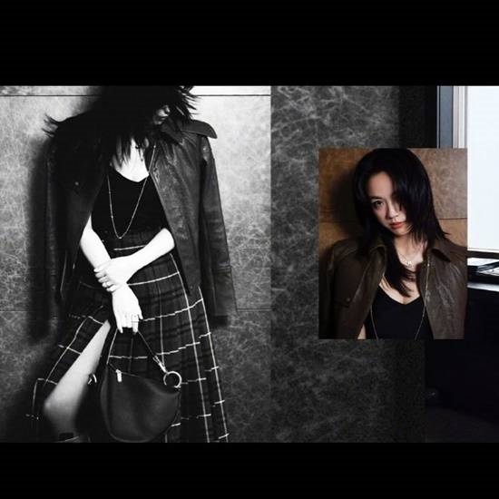 湯唯最新品牌照釋出 長(zhǎng)裙吊帶狀態(tài)超好