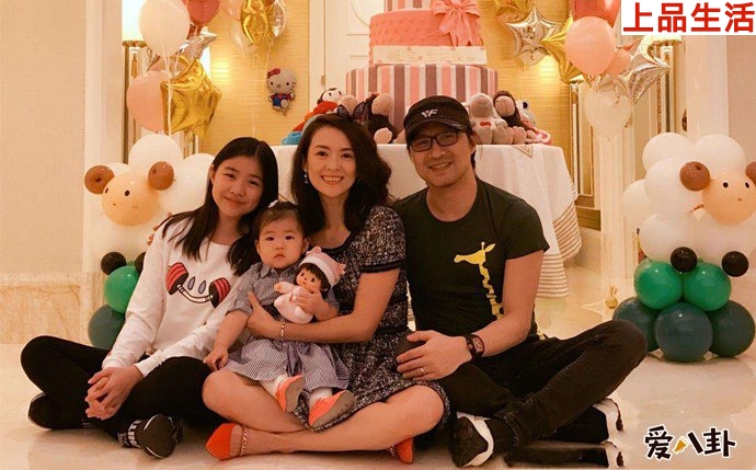 章子怡汪峰一家