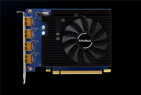 撼與發(fā)布新款Intel銳炫A310亮機小卡：一字排開四個HDMI