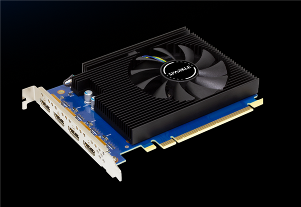 撼與發(fā)布新款Intel銳炫A310亮機小卡：一字排開四個HDMI