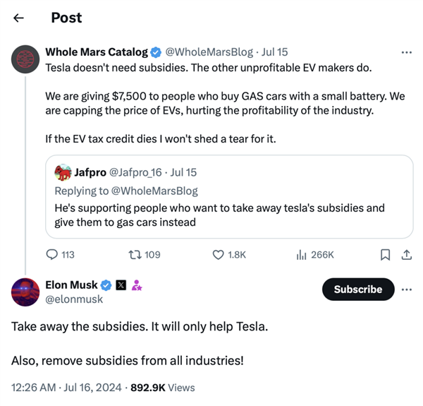 加州對(duì)特斯拉和SpaceX說(shuō)不：公報(bào)私仇觸怒馬斯克