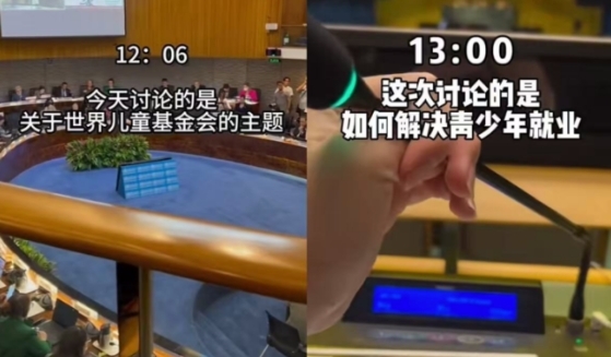 美女網(wǎng)紅扎堆去聯(lián)合國“開會” 背后揭秘  網(wǎng)友：差點就信了！