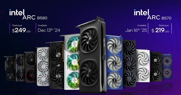 性能超越RTX 4060！英特爾推出第二代銳炫桌面級顯卡