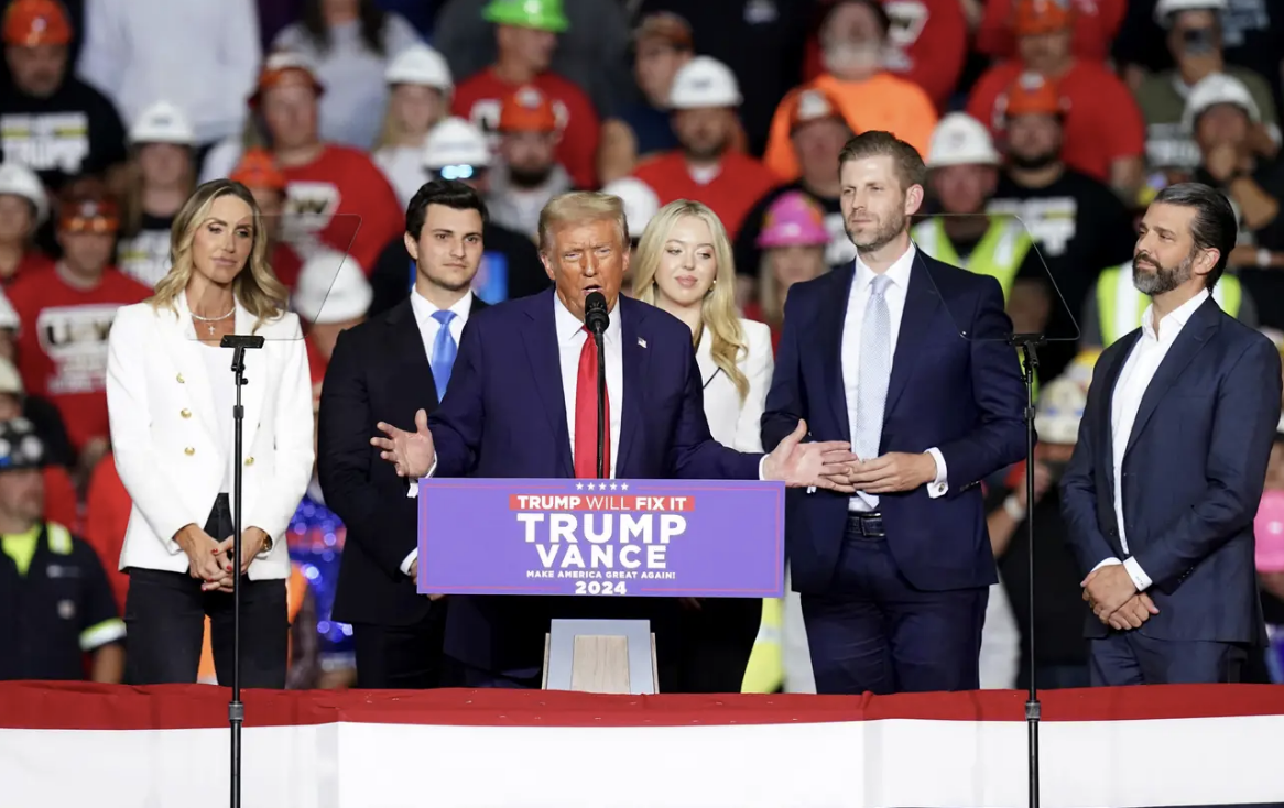 特朗普2.0時(shí)代不再打造政治家族：子女遠(yuǎn)離政壇，專心搞錢