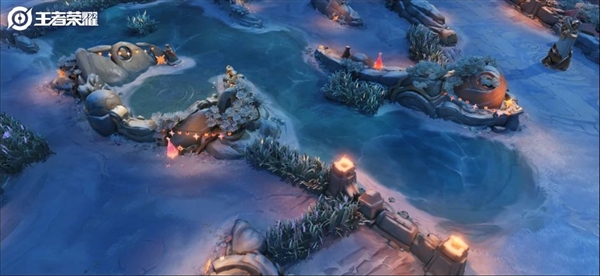 《王者榮耀》首次地圖換季：冰雪5V5峽谷今天正式上線