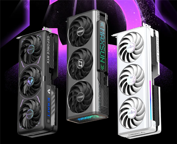 銘瑄GeForce RTX 50系列顯卡即將登場(chǎng)：全面支持DLSS 4技術(shù)