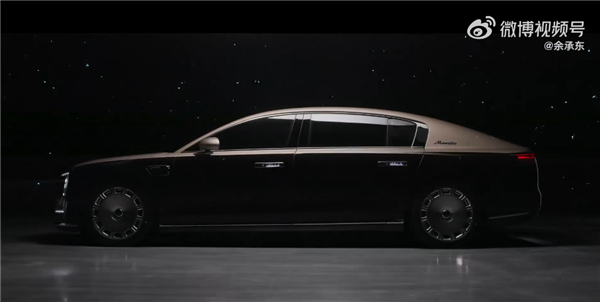 華為百萬級旗艦轎車！尊界S800黑金雙拼色登場：又尊又壕