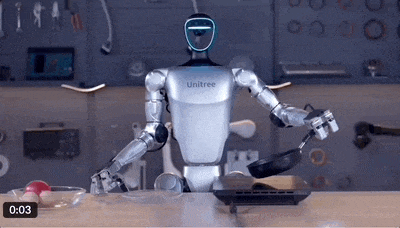 宇樹(shù)機(jī)器人讓中國(guó)足球沖入“世界杯”！網(wǎng)友：新技能可太長(zhǎng)臉了