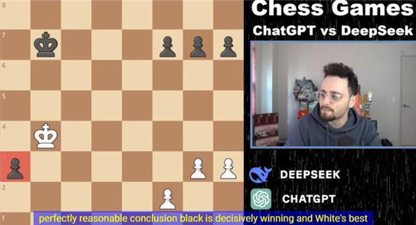 到底誰更聰明！DeepSeek下棋騙贏了ChatGPT：老外驚呼不得了