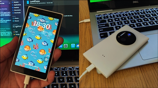 神操作！諾基亞流暢運行iOS：iPhone SE 3完美移植至Lumia 1020