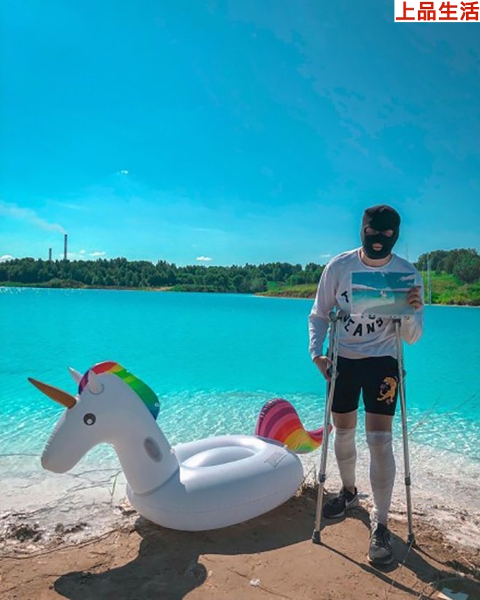 網(wǎng)紅湖泊其實是化學(xué)垃圾堆