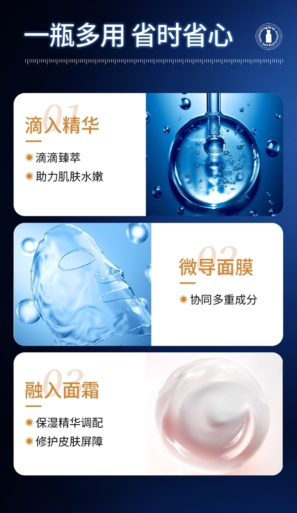 必囤神器：潘達(dá)藍(lán)帽子3.0精華液19.9元（屈臣氏249元大差價(jià)）