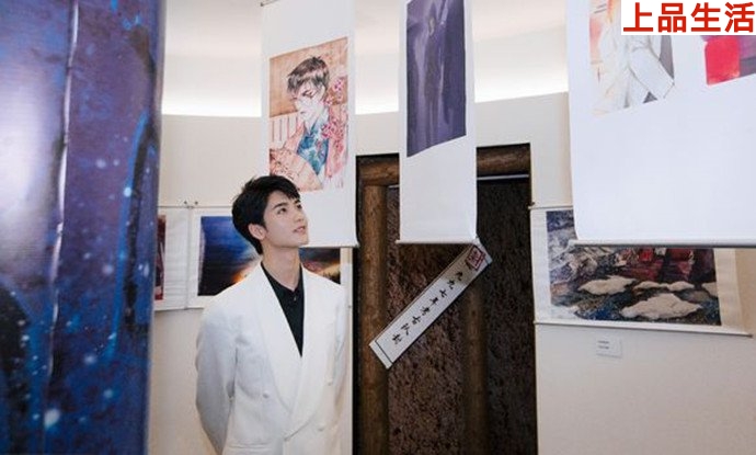 小哥張起靈在活動現(xiàn)場